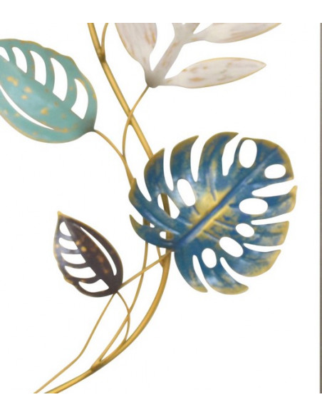 DECORATION MURALE BLUE MONSTERA