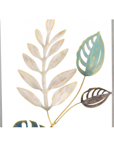 DECORATION MURALE BLUE MONSTERA