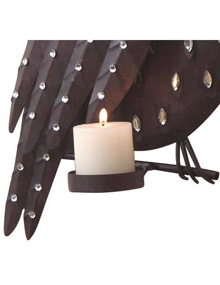 DECORATION MURALE OWL CANDLE