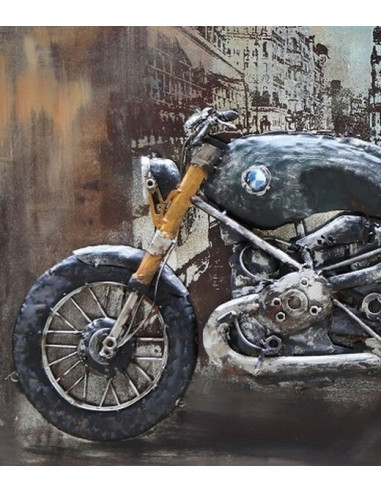 DECO MURALE MOTO BMW relief