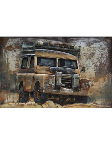 DECO MURALE LAND ROVER relief
