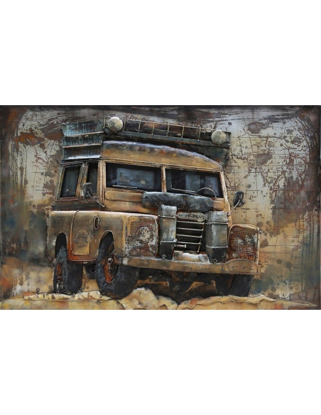 DECO MURALE LAND ROVER relief