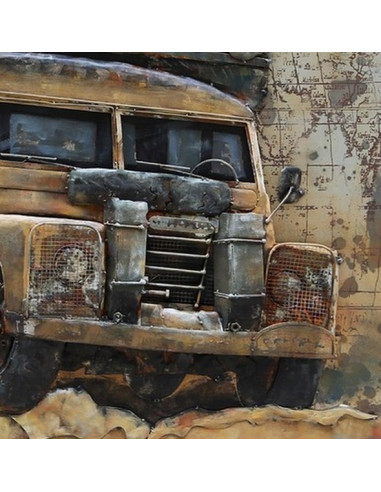 DECO MURALE LAND ROVER relief