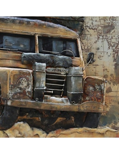 DECO MURALE LAND ROVER relief
