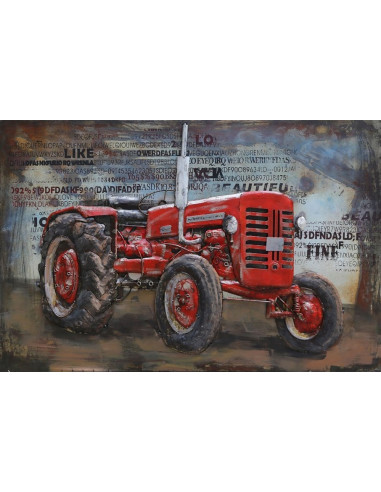 DECO MURALE TRACTEUR relief