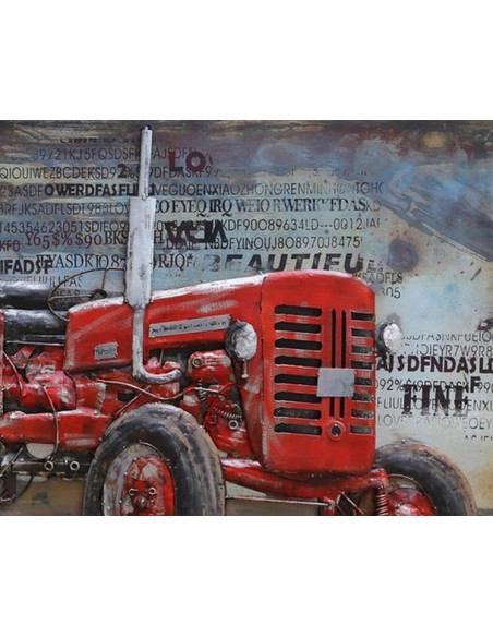 DECO MURALE TRACTEUR relief