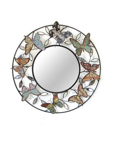 DECO MURALE MIROIR papillon