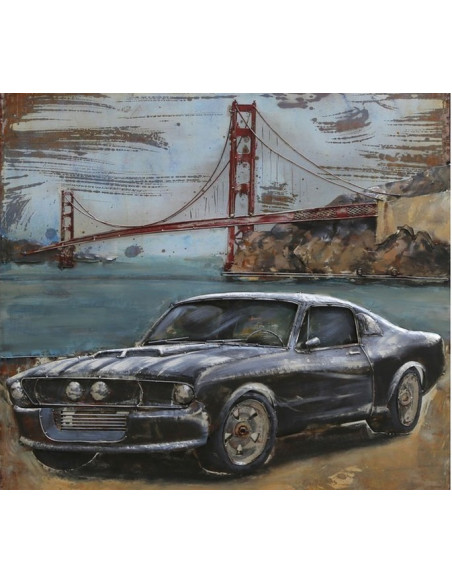 DECO MURALE MUSTANG relief
