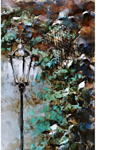 TABLEAU METAL BALLERINE relief