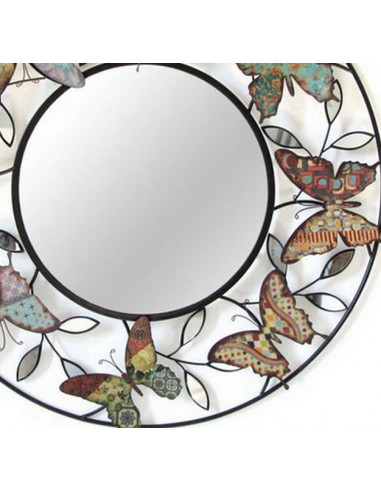 DECO MURALE MIROIR papillon