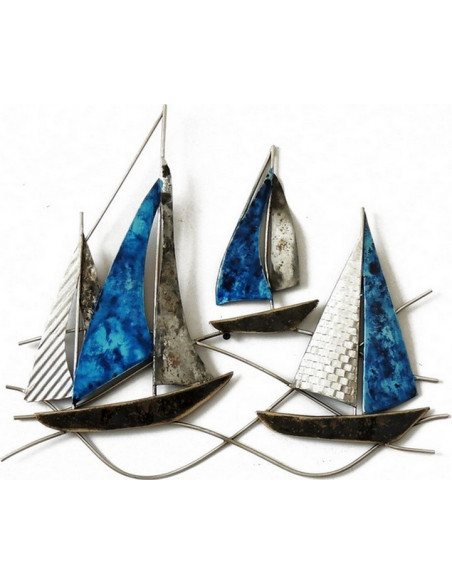 DECO MURALE TRIO BLEU AZUR