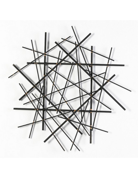 Sculpture murale métal - Mikado