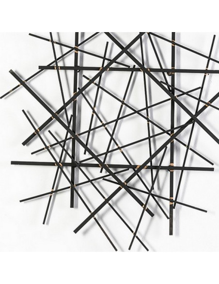 Sculpture murale métal - Mikado
