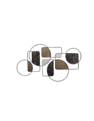 DECORATION MURALE SPHERES ET RECTANGLES