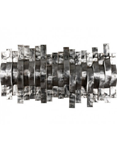 DECORATION MURALE BAMBOO COURBE anthracite
