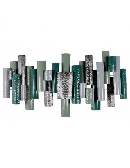 DECORATION MURALE BAMBOO EPAIS vert