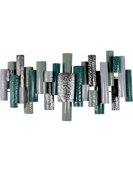 DECORATION MURALE BAMBOO EPAIS vert