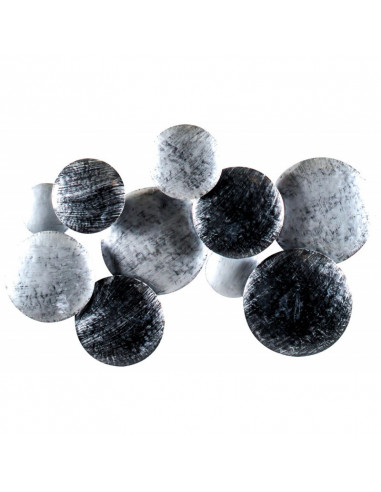 DECORATION MURALE CIRCLE anthracite MM