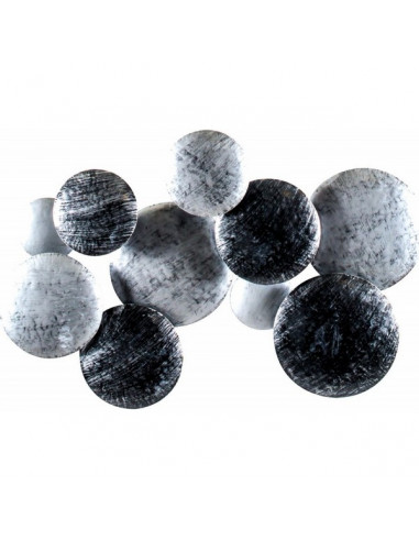 DECORATION MURALE CIRCLE anthracite MM