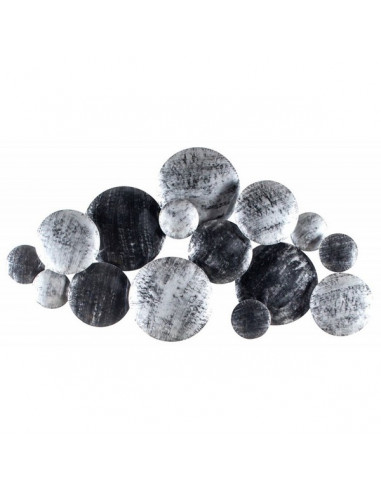 DECORATION MURALE CIRCLE anthracite