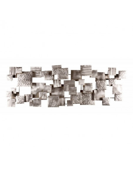 DECORATION MURALE INDUSTRIELLE argent