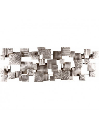 DECORATION MURALE INDUSTRIELLE argent