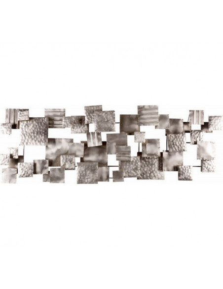 DECORATION MURALE INDUSTRIELLE argent