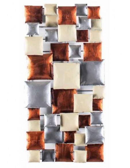 DECORATION MURALE POP argent