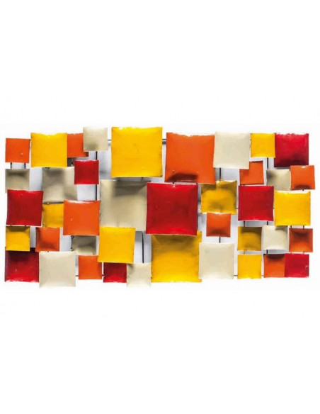 DECORATION MURALE POP orange