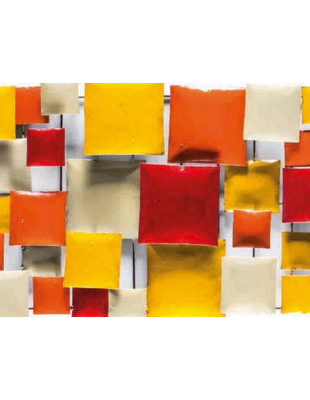 DECORATION MURALE POP orange