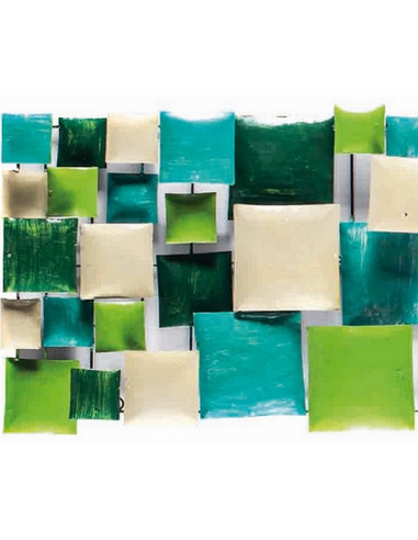 DECORATION MURALE POP turquoise