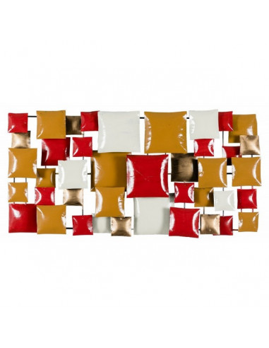 DECORATION MURALE POP moutarde