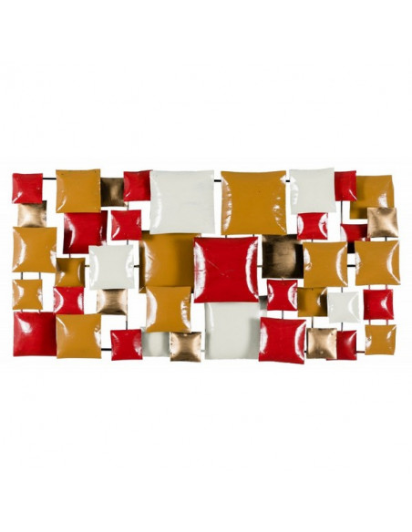 DECORATION MURALE POP moutarde