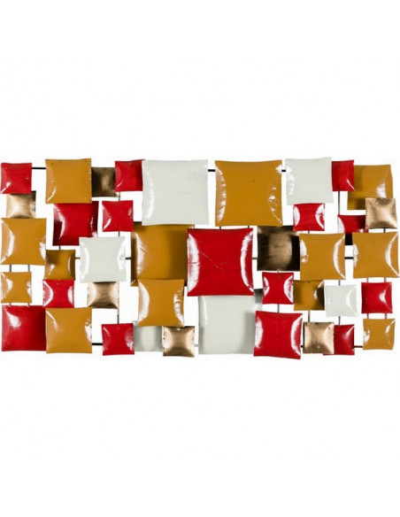 DECORATION MURALE POP moutarde