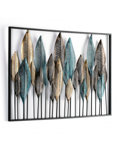 DECORATION MURALE FEUILLE PEUPLIER