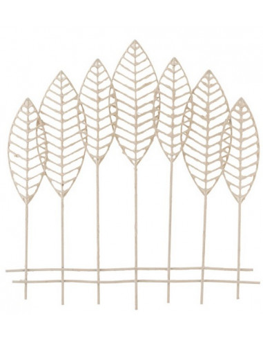 DECORATION MURALE BARRIERE FEUILLES