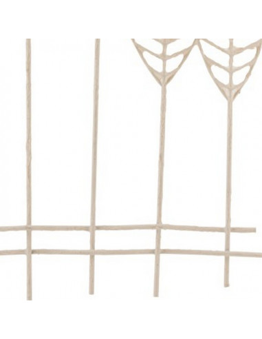 DECORATION MURALE BARRIERE FEUILLES