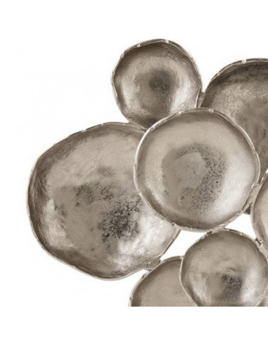 DECORATION MURALE BULLE ALUMINIUM