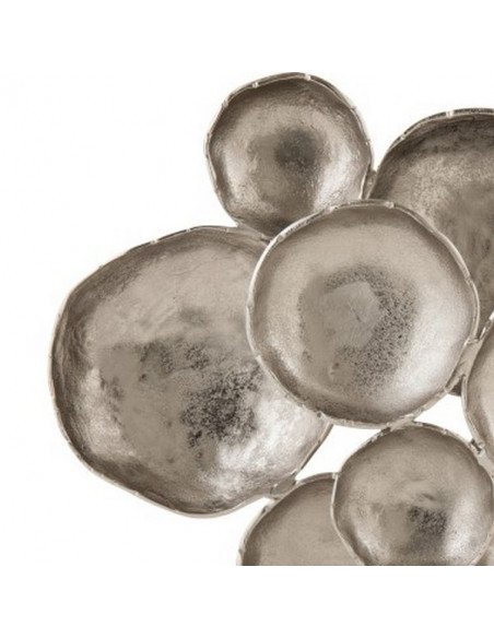 DECORATION MURALE BULLE ALUMINIUM