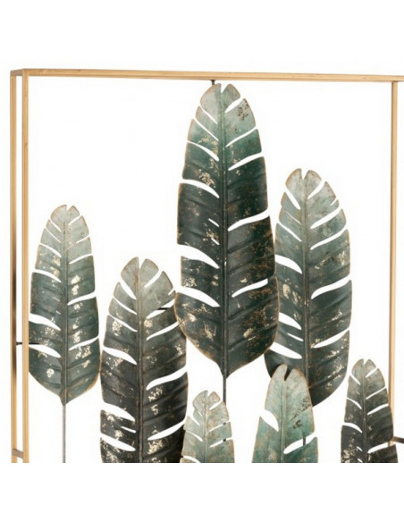 DECORATION MURALE FEUILLES EXOTIQUES