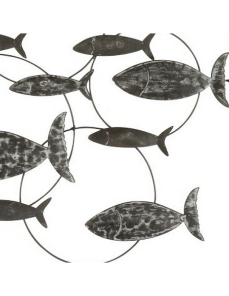 DECORATION MURALE POISSONS BULLES
