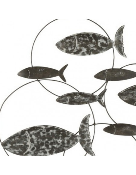 DECORATION MURALE POISSONS BULLES