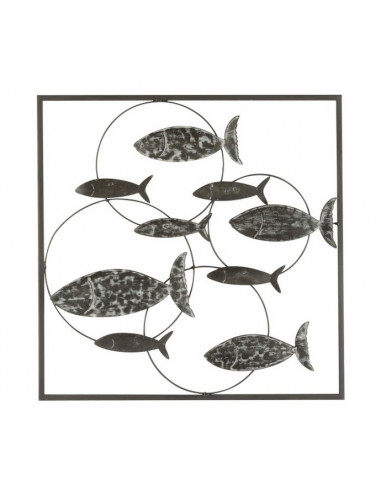 DECORATION MURALE POISSONS BULLES