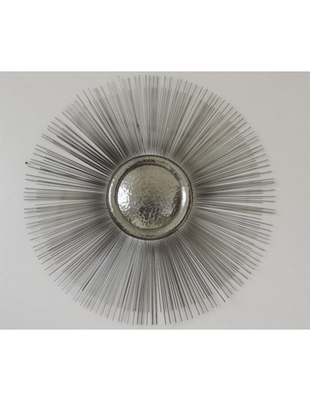DECO MURALE SOLEIL argent