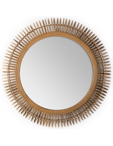 MIROIR OSIER ROND - 81CM