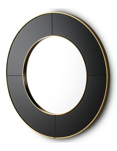MIROIR BLACK AND GOLD - 80 CM