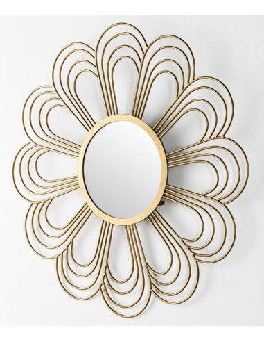 MIROIR PÉTALE D'OR - 81 CM