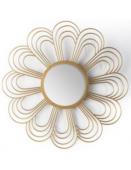 MIROIR PÉTALE D'OR - 81 CM