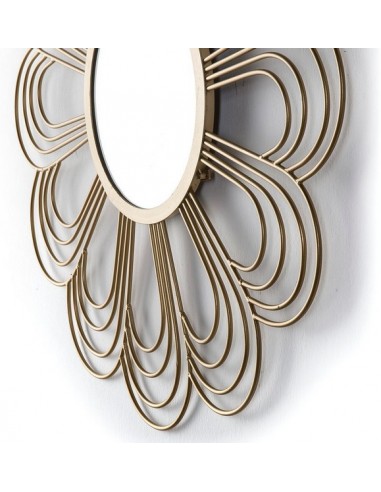 MIROIR PÉTALE D'OR - 81 CM