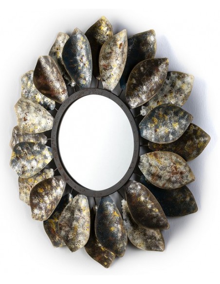 MIROIR FLEUR D'AUTOMNE - 77 cm